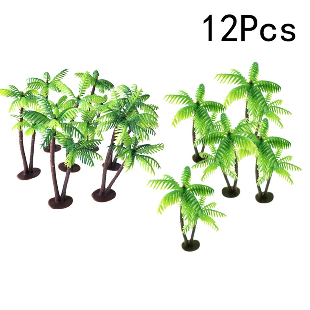 Planted Aquarium Models - ต้นปาล์มจำลองขนาดเล็ก ตกแต่งภูมิทัศน์ ต้นไม้ประดิษฐ์ โมเดลจิ๋ว บอนไซ ตกแต่งตู้ปลา