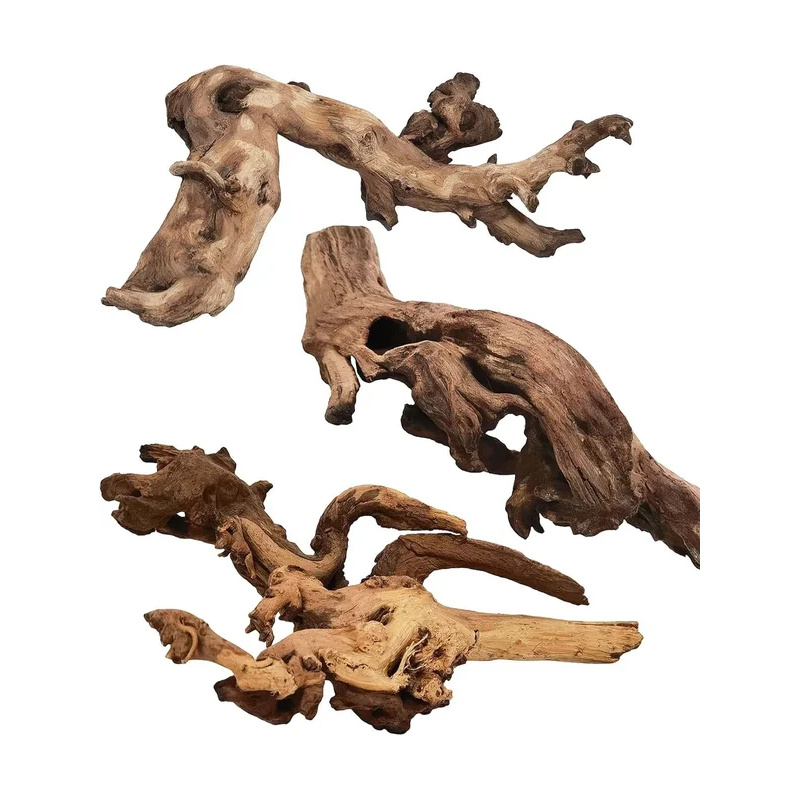 ไม้ลอยน้ำธรรมชาติสำหรับตกแต่งต - Aquarium Planted Tree บทวิจารณ์และราคา
