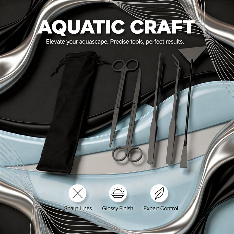 ชุดเครื่องมือจัดตู้ปลา TFORU-L - Planted Aquarium Tool Kit บทวิจารณ์และราคา