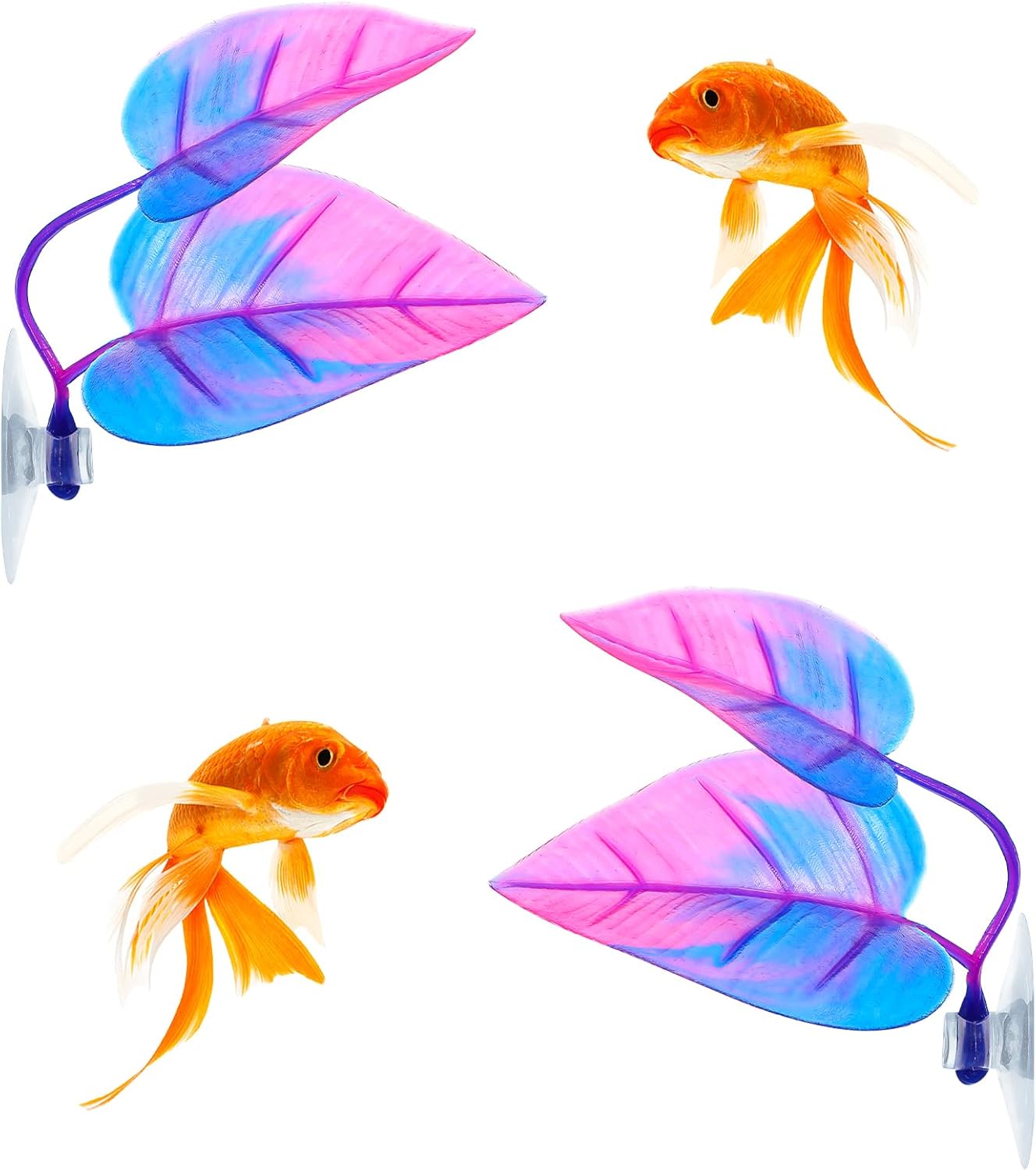 เปลญวนใบปลา Betta จําลองที่อยู - Aquarium Planted Tree บทวิจารณ์และราคา