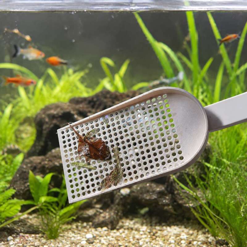 ตะแกรงตักเศษขยะในตู้ปลา ตาข่าย - Aquarium Plant Utensils บทวิจารณ์และราคา
