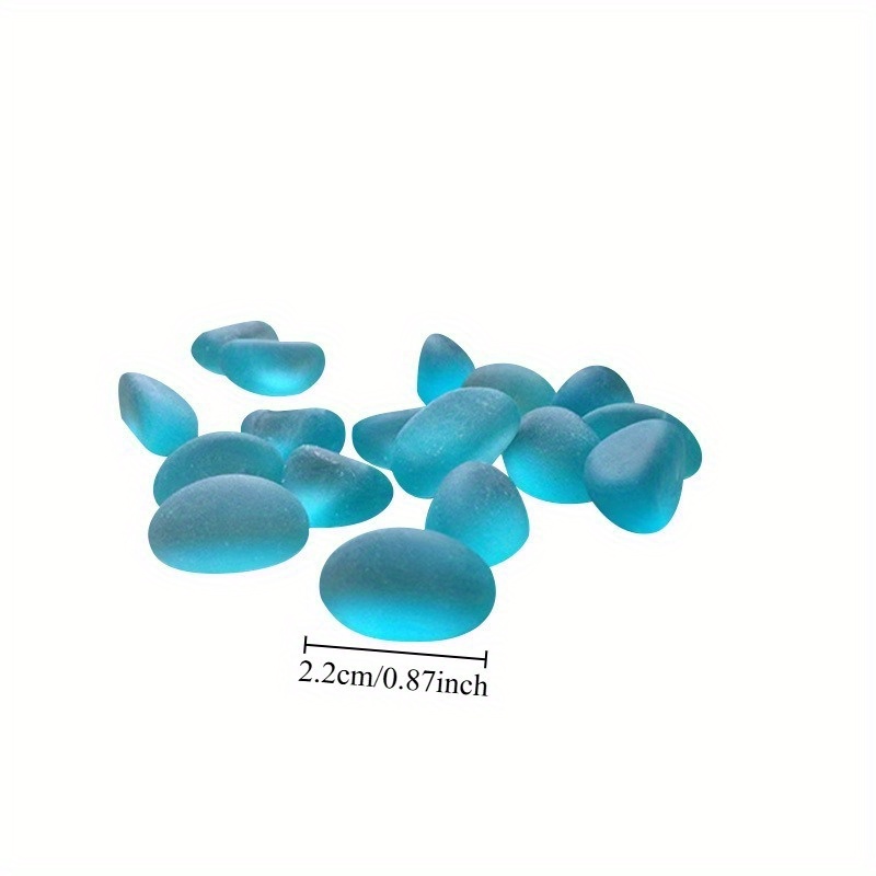 หินตกแต่งตู้ปลา ลูกปัดแก้วสีฟ้ - Aquarium Planet บทวิจารณ์และราคา