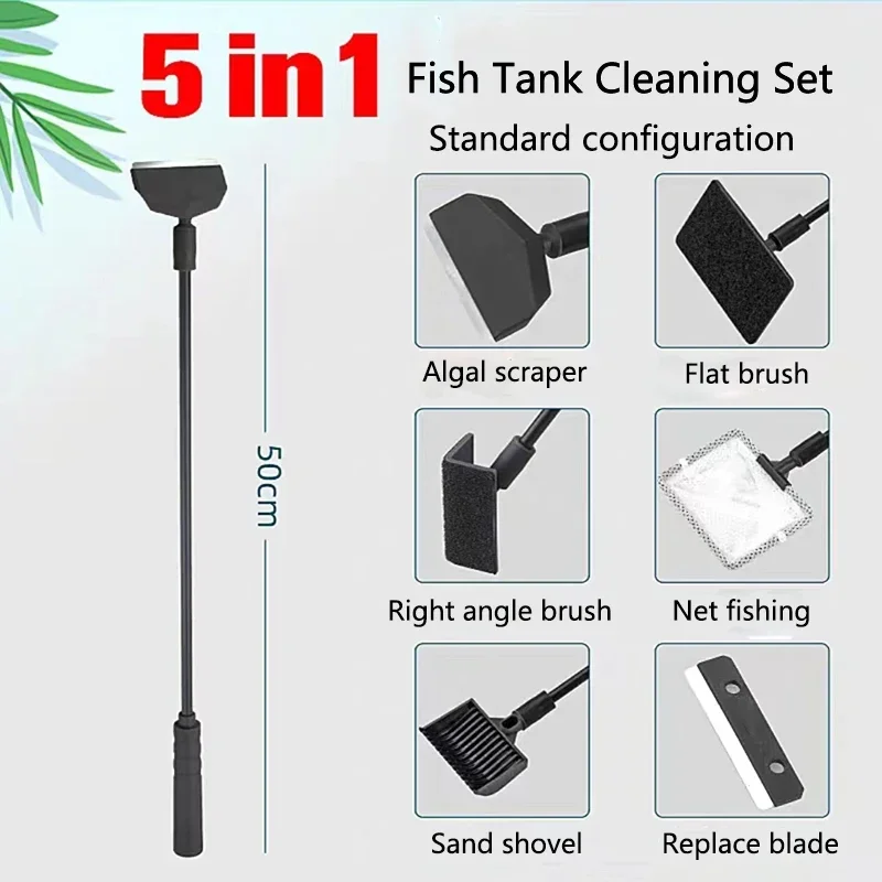 Aquarium Fish Tanks ทําความสะอ - Planted Aquarium Cleaning Kit บทวิจารณ์และราคา