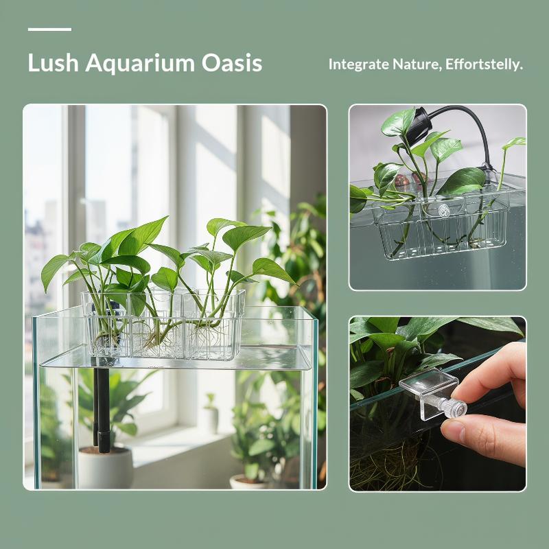 ตะกร้าปลูกพืชไฮโดรโพนิก เกรดอา - Aquarium Planted Aquarium บทวิจารณ์และราคา