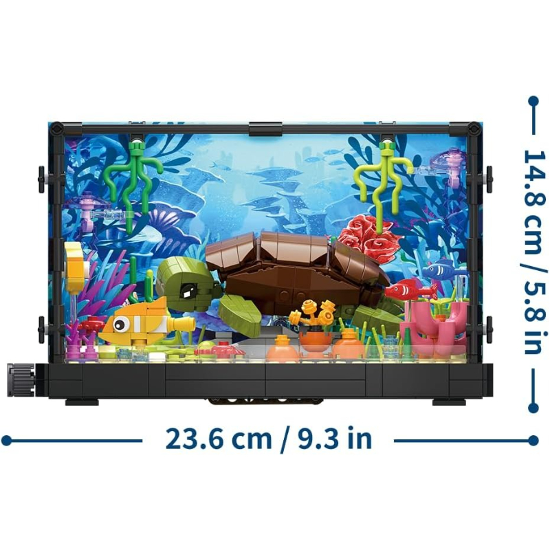 ชุดบล็อกตัวต่อสร้างตู้ปลา, โมเ - Planted Aquarium Models บทวิจารณ์และราคา