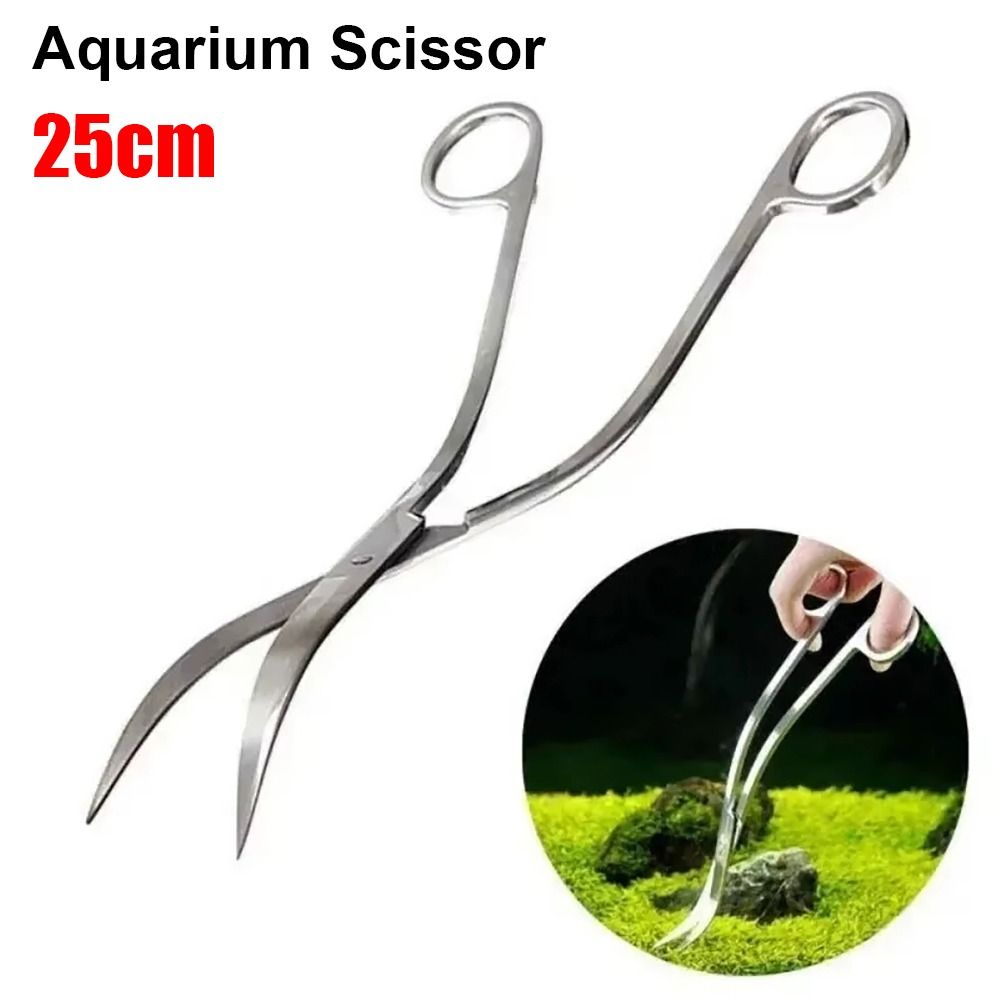 กรรไกรตัดหญ้าในตู้ปลา สแตนเลส  - Aquarium Plant Utensils บทวิจารณ์และราคา