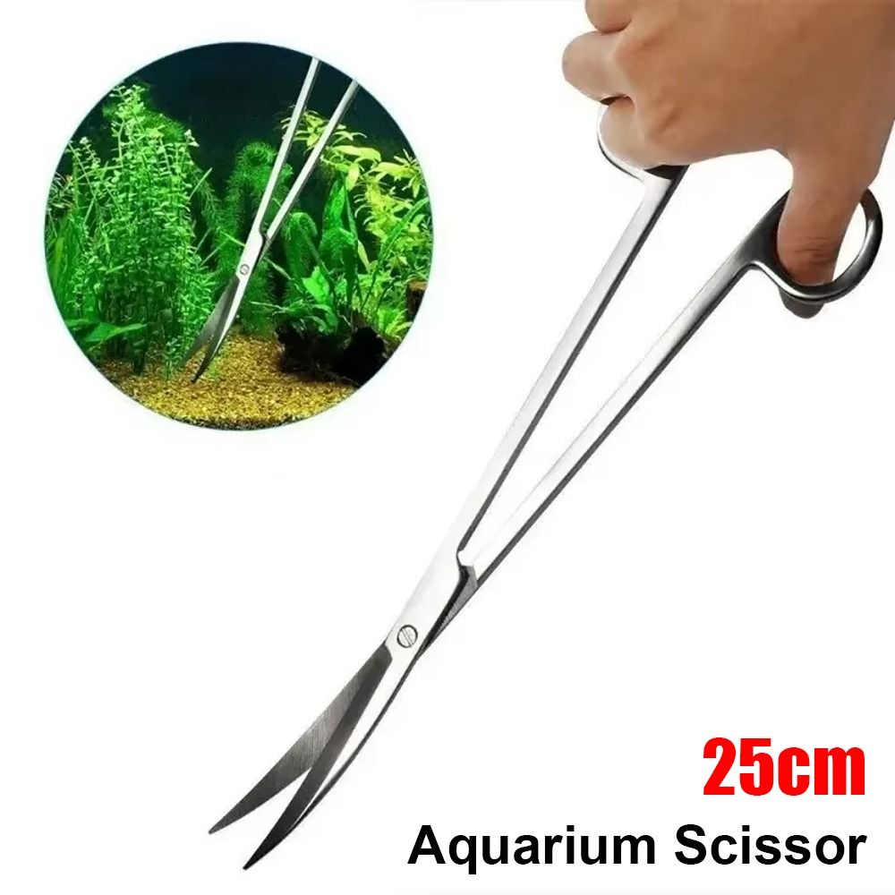 กรรไกรตัดหญ้าในตู้ปลา สแตนเลส  - Aquarium Plant Utensils บทวิจารณ์และราคา