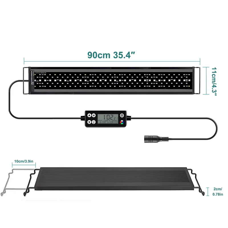 ไฟ LED สำหรับตู้ปลา SIROKA SRK - Aquarium Planted Fish บทวิจารณ์และราคา
