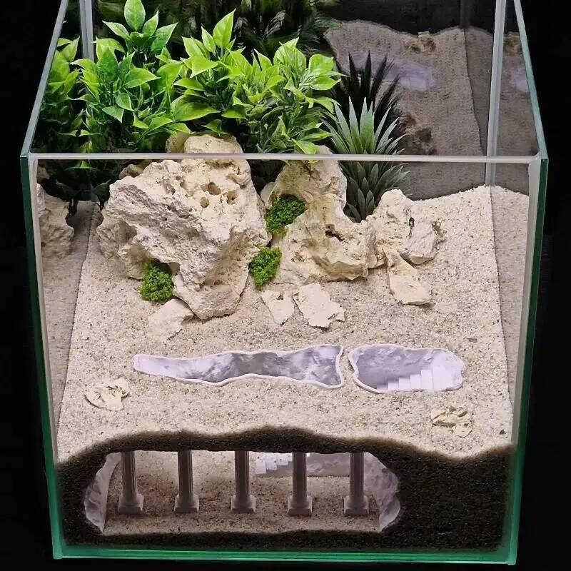 ถ้ำตกแต่งตู้ปลาแบบพิมพ์ลายโรมั - Aquarium Planet บทวิจารณ์และราคา