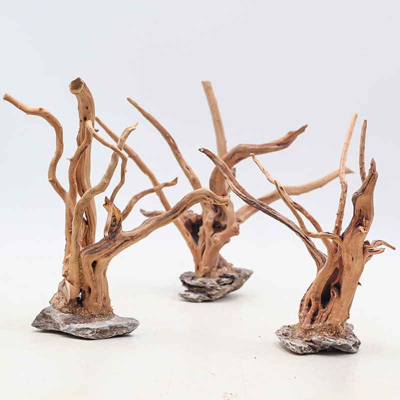 1PC Aquarium ภูมิทัศน์เครื่องป - Aquarium Planted Tree บทวิจารณ์และราคา