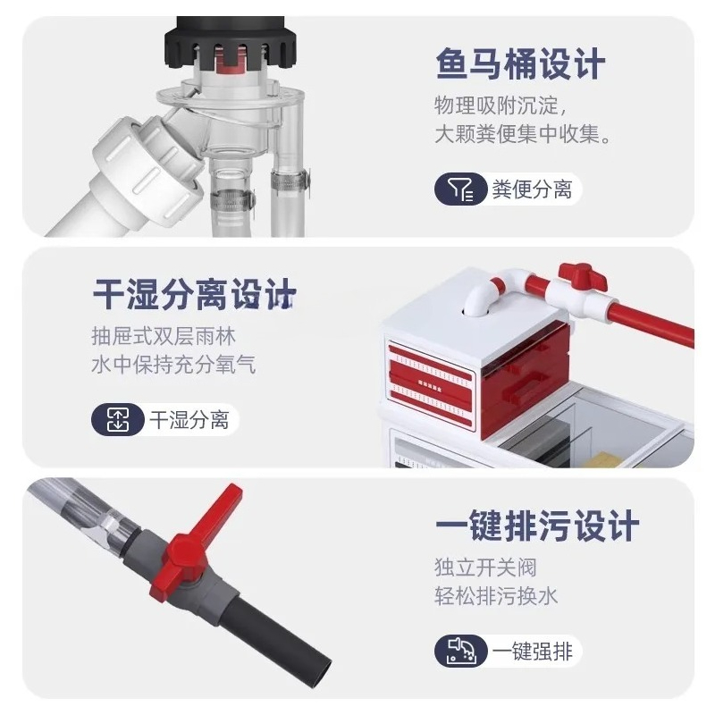 ตู้ปลาแบบกรองน้ำด้านล่างสำหรับ - Planted Aquarium Models บทวิจารณ์และราคา